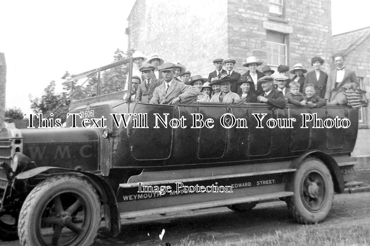 DO 1601 - Charabanc Bus, Weymouth Motor Co Ltd, Dorset