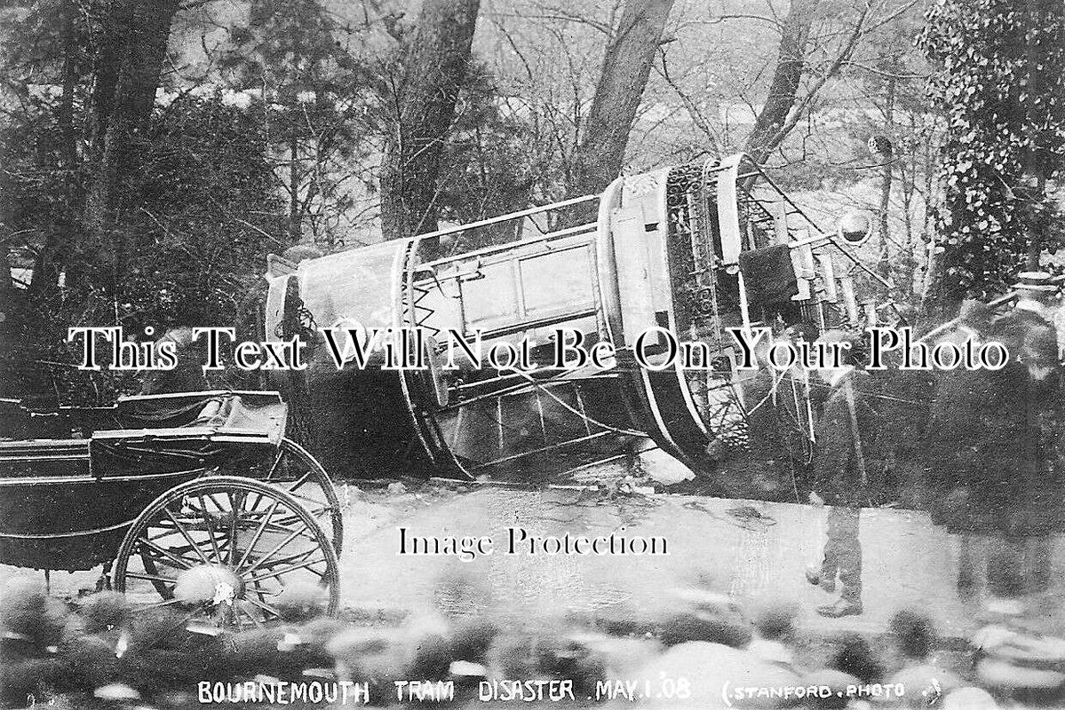 DO 1638 - Bournemouth Tram Crash Accident, Dorset 1908