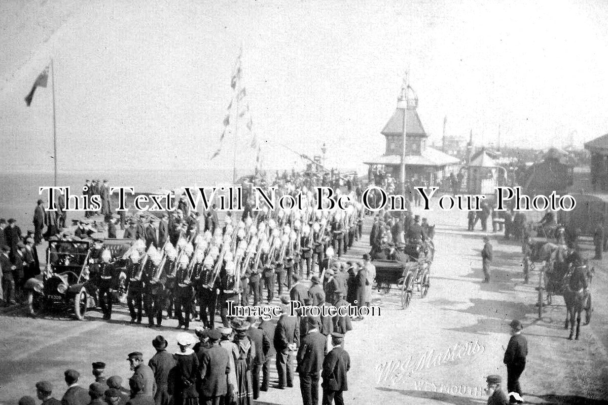 DO 1678 - Military Parade, Weymouth, Dorset c1905