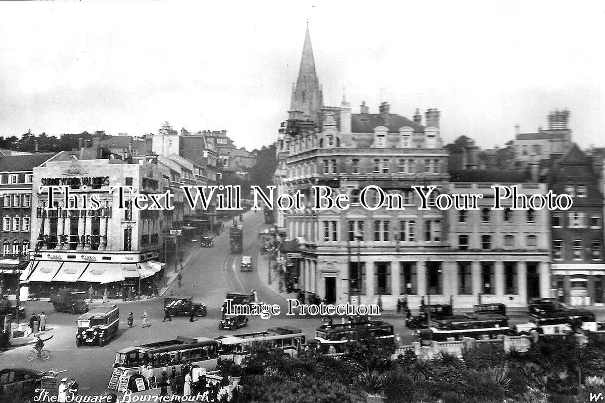 DO 1688 - The Square, Bournemouth, Dorset c1933