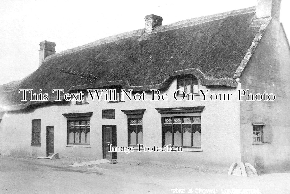 DO 1689 - The Rose & Crown Pub, Longburton, Dorset c1907