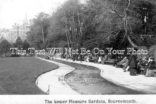 DO 1743 - The Lower Pleasure Gardens, Bournemouth, Dorset 1906