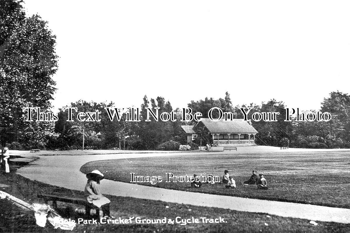 DO 1753 - The Park, Cricket Ground & Cycle Track, Poole, Dorset 1918