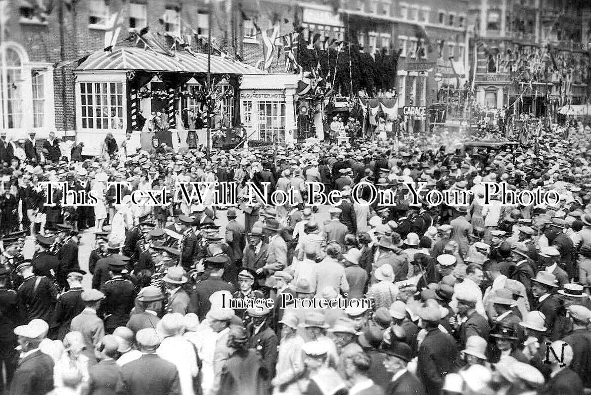 DO 1779 - The Kings Visit, Weymouth, Dorset c1912