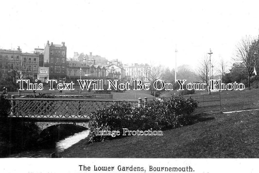 DO 1782 - The Lower Gardens, Bournemouth, Dorset