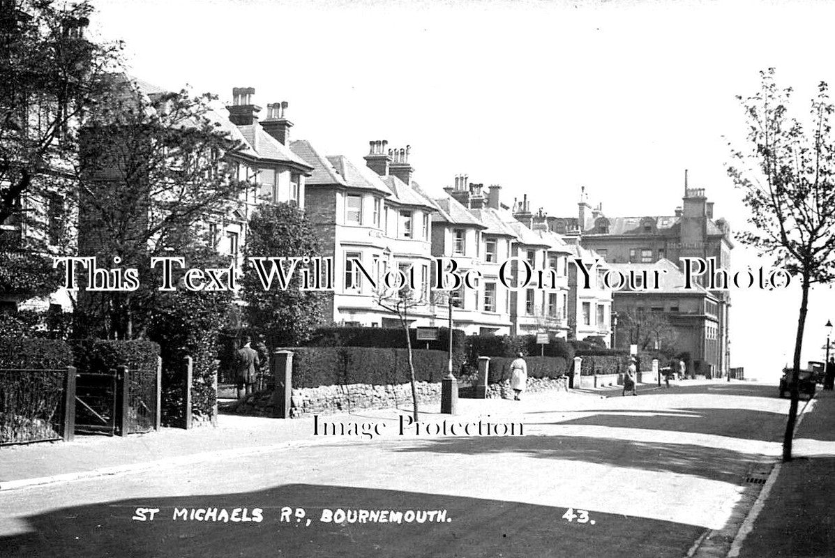 DO 1796 - St Michaels Road, Bournemouth, Dorset c1920