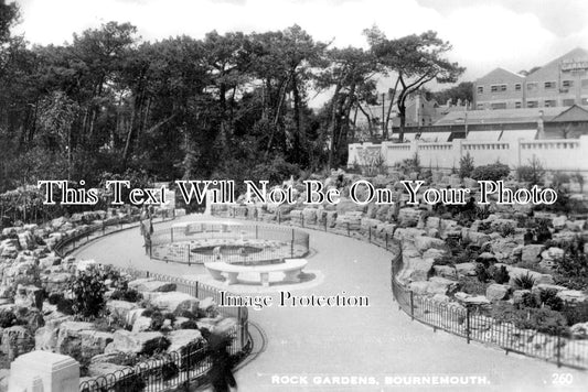 DO 1847 - Rock Gardens, Bournemouth, Dorset c1936