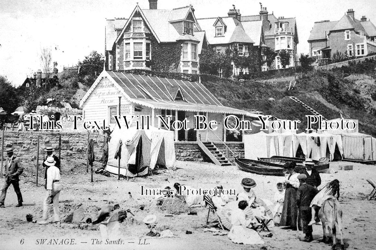 DO 1849 - The Sands, Swanage, Dorset c1913