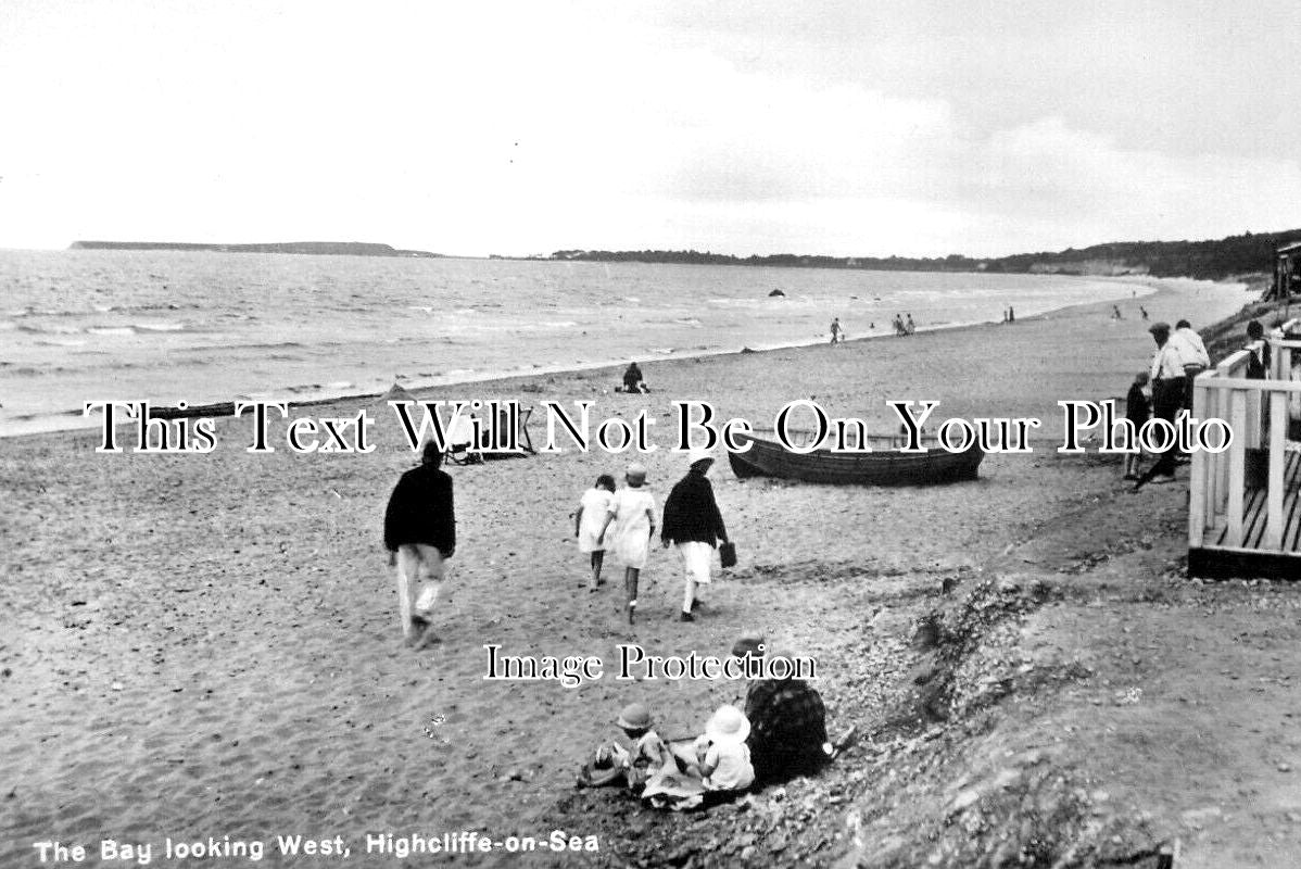 DO 1857 - The Bay, Highcliffe On Sea, Dorset