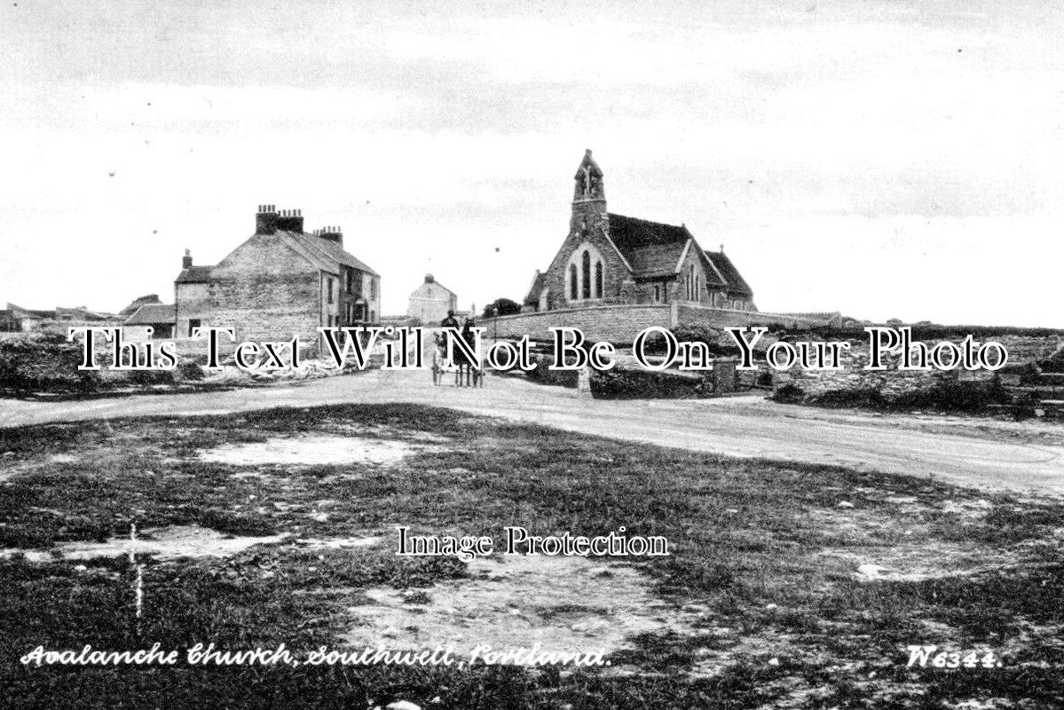 DO 1884 - Avalanche Church & Village, Southwell, Portland, Dorset