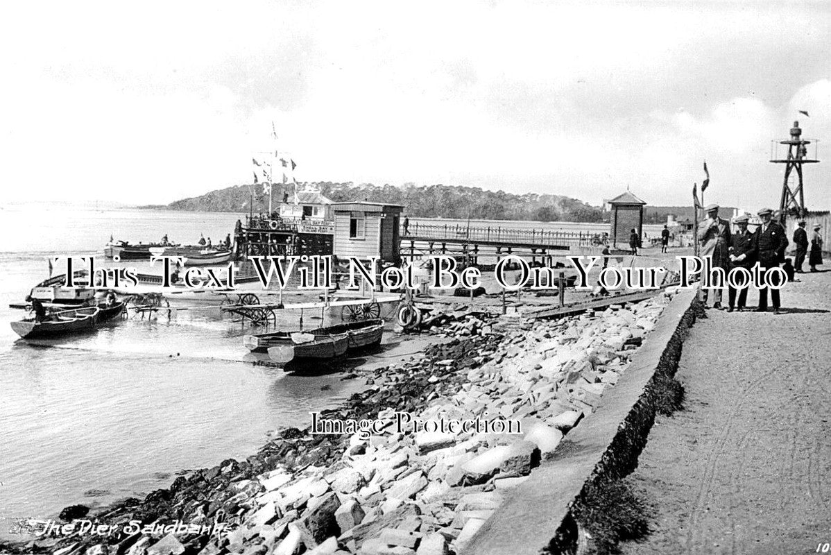 DO 1898 - The Pier, Sandbanks, Dorset c1926