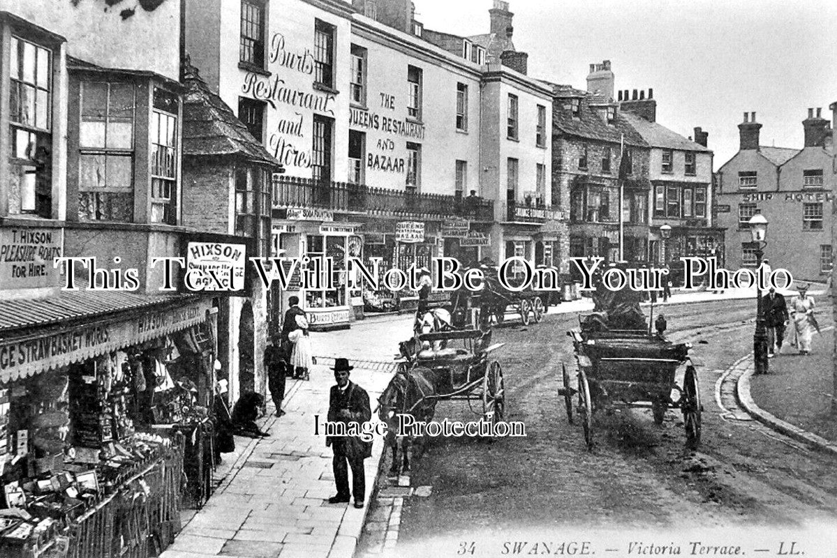 DO 1921 - Victoria Terrace, Swanage, Dorset c1913