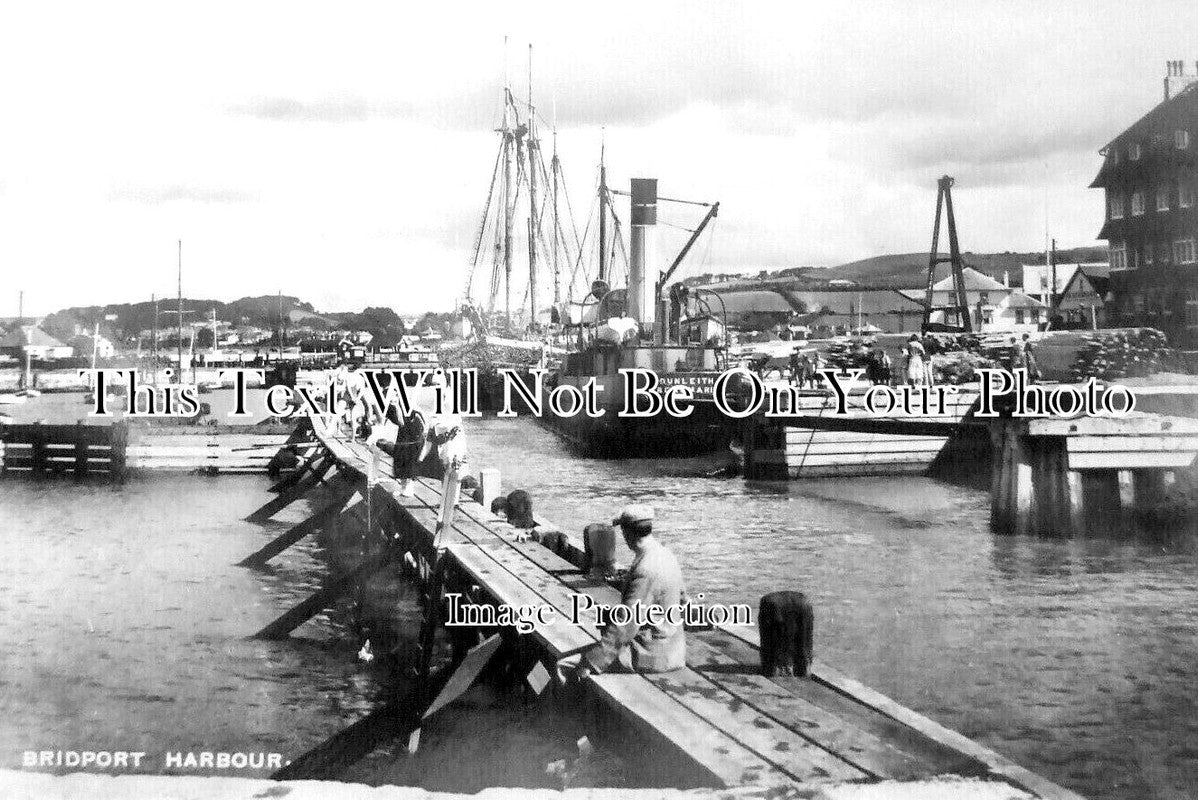 DO 1947 - Bridport Harbour, Dorset c1935