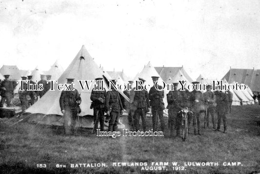 DO 1964 - Newlands Farm, Lulworth Military Camp, Dorset 1912