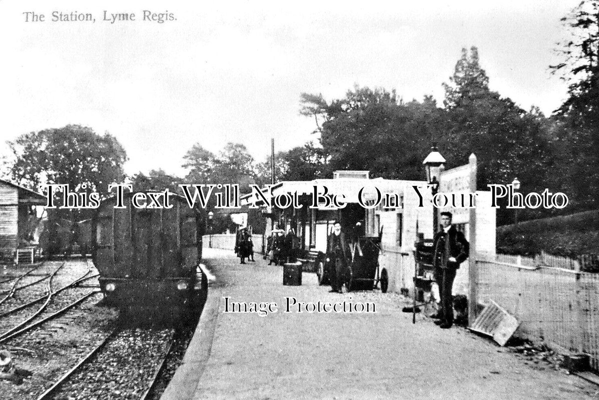 DO 1968 - Lyme Regis Railway Station, Dorset c1912