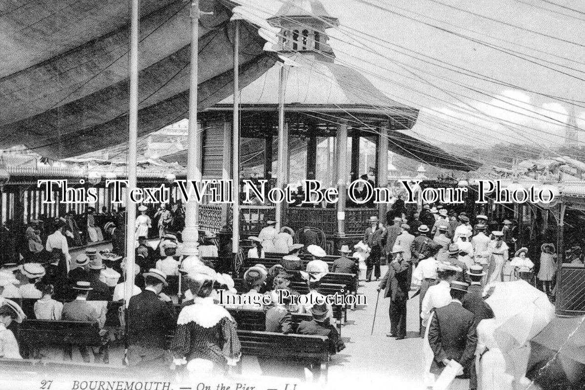 DO 1996 - On The Pier, Bournemouth, Dorset c1908