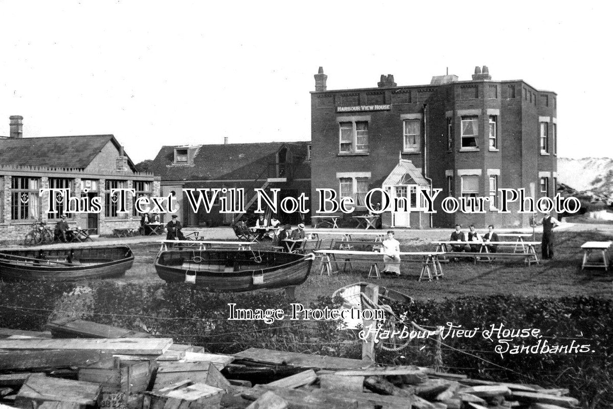 DO 2022 - Harbour View & House, Sandbanks, Dorset c1910