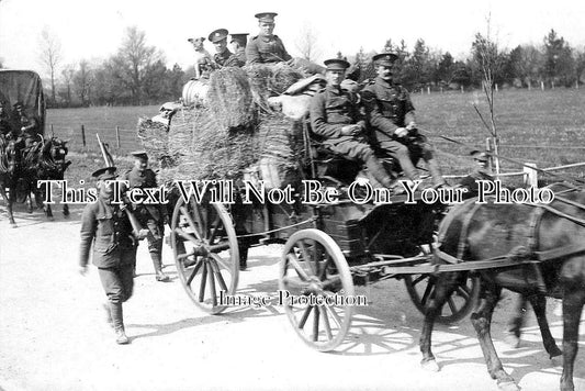 DO 2023 - Kings Light Infantry Farewell, Bournemouth, Dorset c1915 WW1