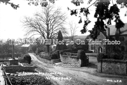 DO 2061 - The Rectory & War Memorial, Netherbury, Dorset