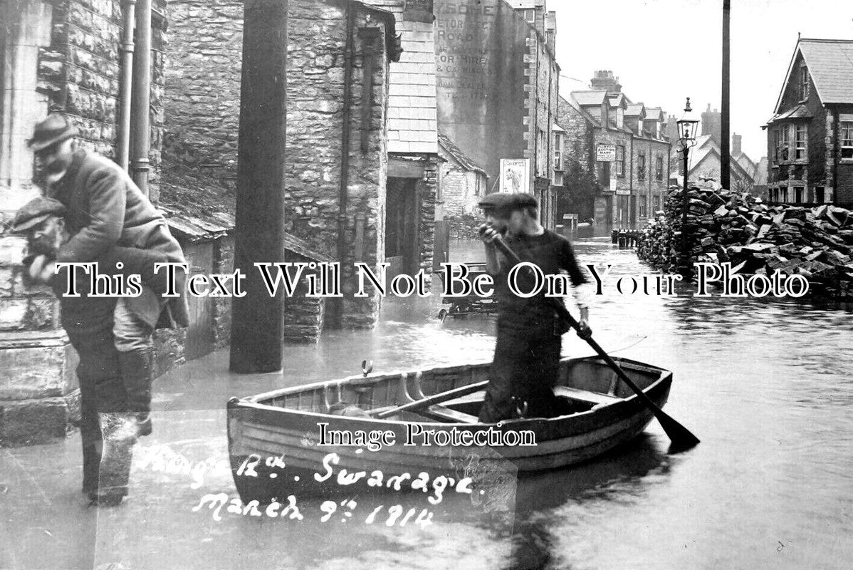 DO 2069 - Kings Road Flood, Swanage, Dorset 1914