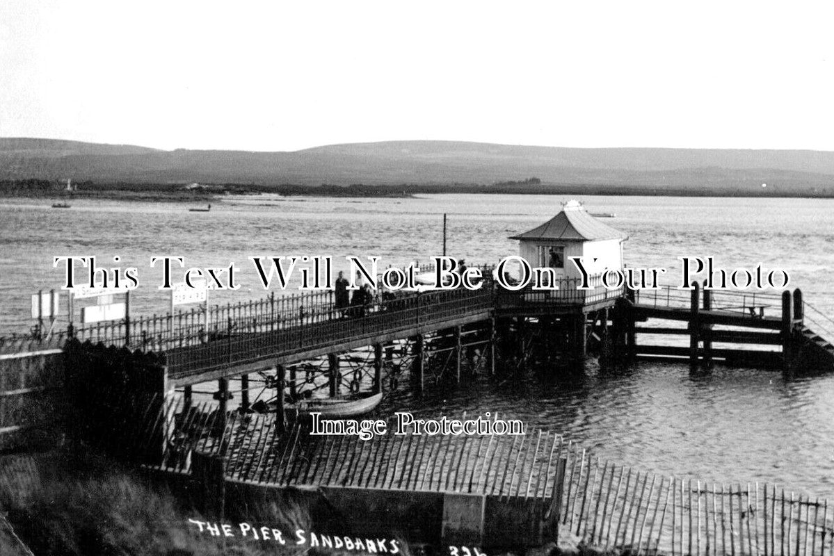 DO 2077 - The Pier, Sandbanks, Dorset c1914