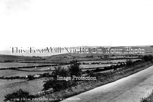 DO 2087 - View From Preston Hill, Weymouth, Dorset c1941