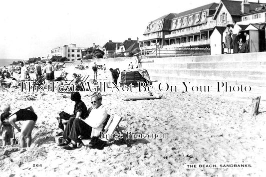 DO 2101 - The Beach, Sandbanks, Dorset c1957