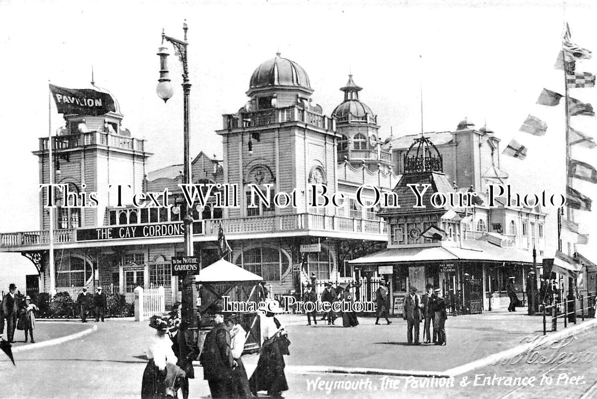 DO 2121 - The Pavilion & Pier Entrance, Weymouth, Dorset