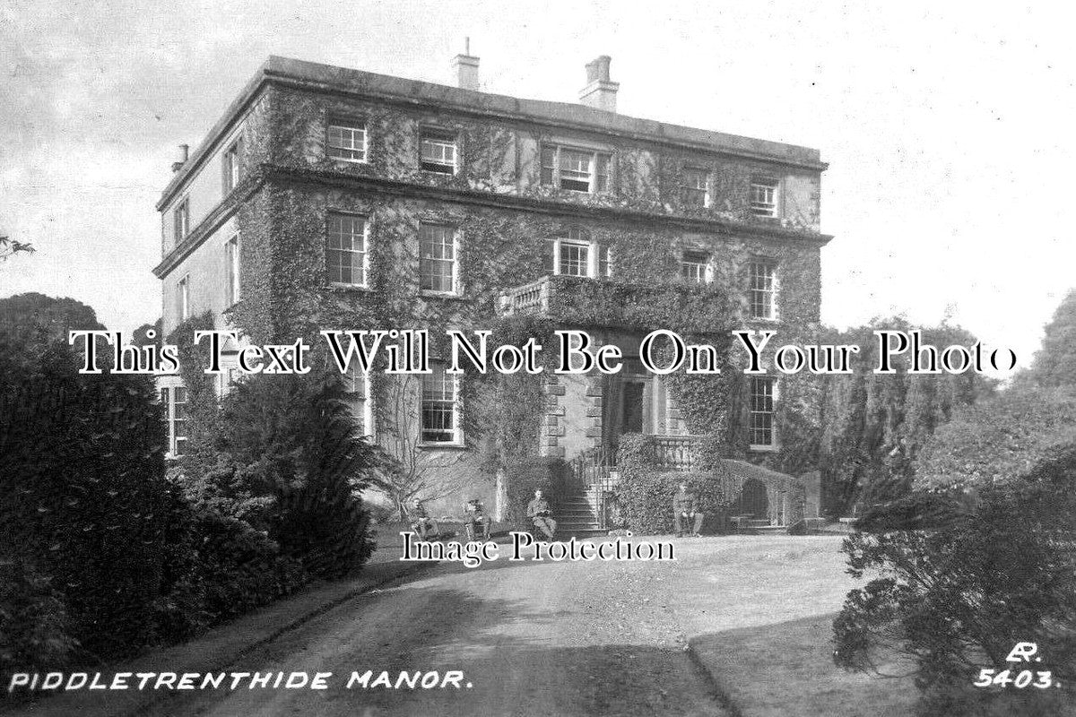 DO 2142 - Piddletrenthide Manor, Dorchester, Dorset c1919
