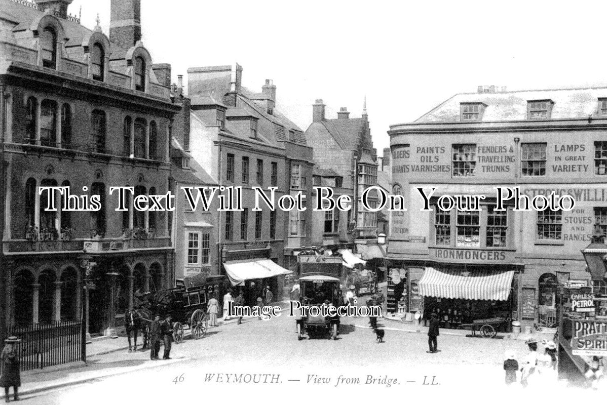 DO 2158 - View From The Bridge, Weymouth, Dorset