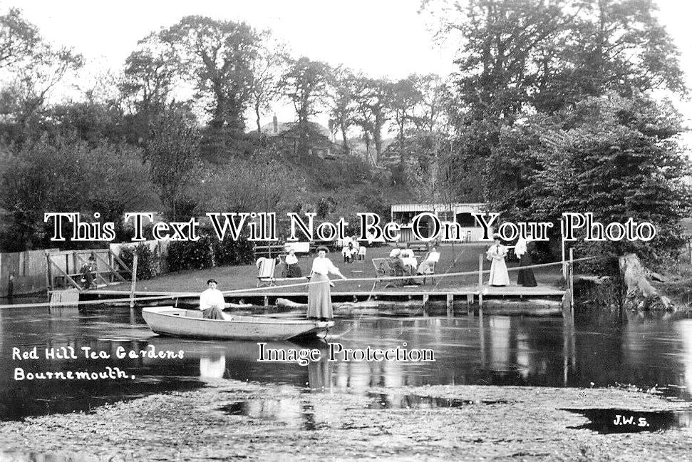 DO 2166 - Red Hill Tea Gardens, Bournemouth, Dorset c1909