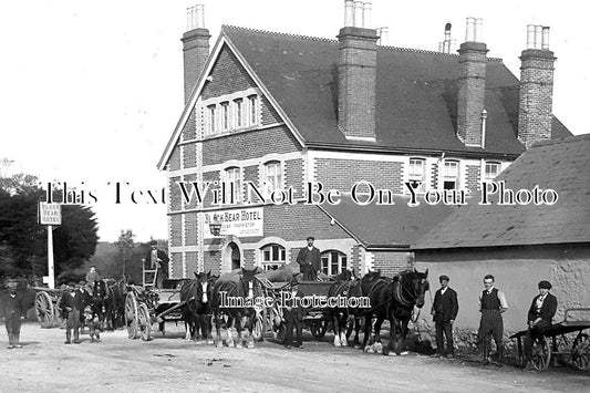 DO 2175 - Black Bear Hotel, Bovington, Dorset c1912