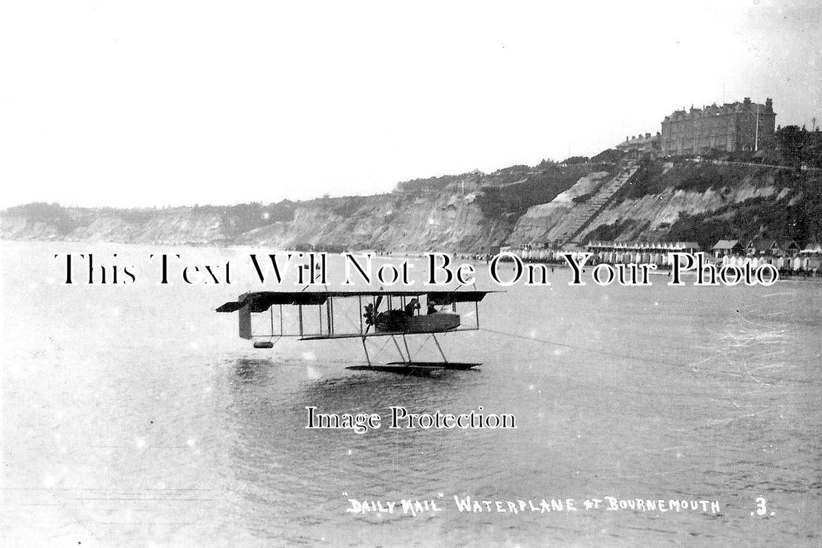 DO 2199 - Daily Mail Waterplane At Bournemouth, Dorset 1912