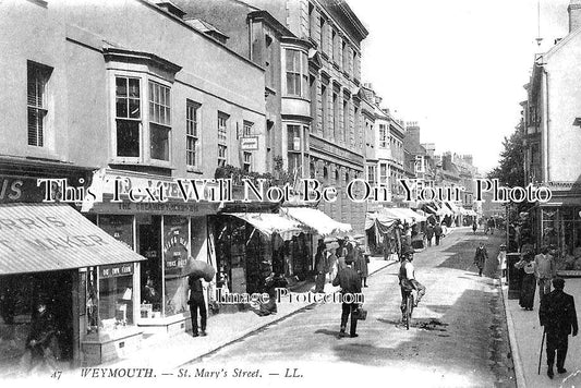 DO 2264 - St Marys Street, Weymouth, Dorset c1907