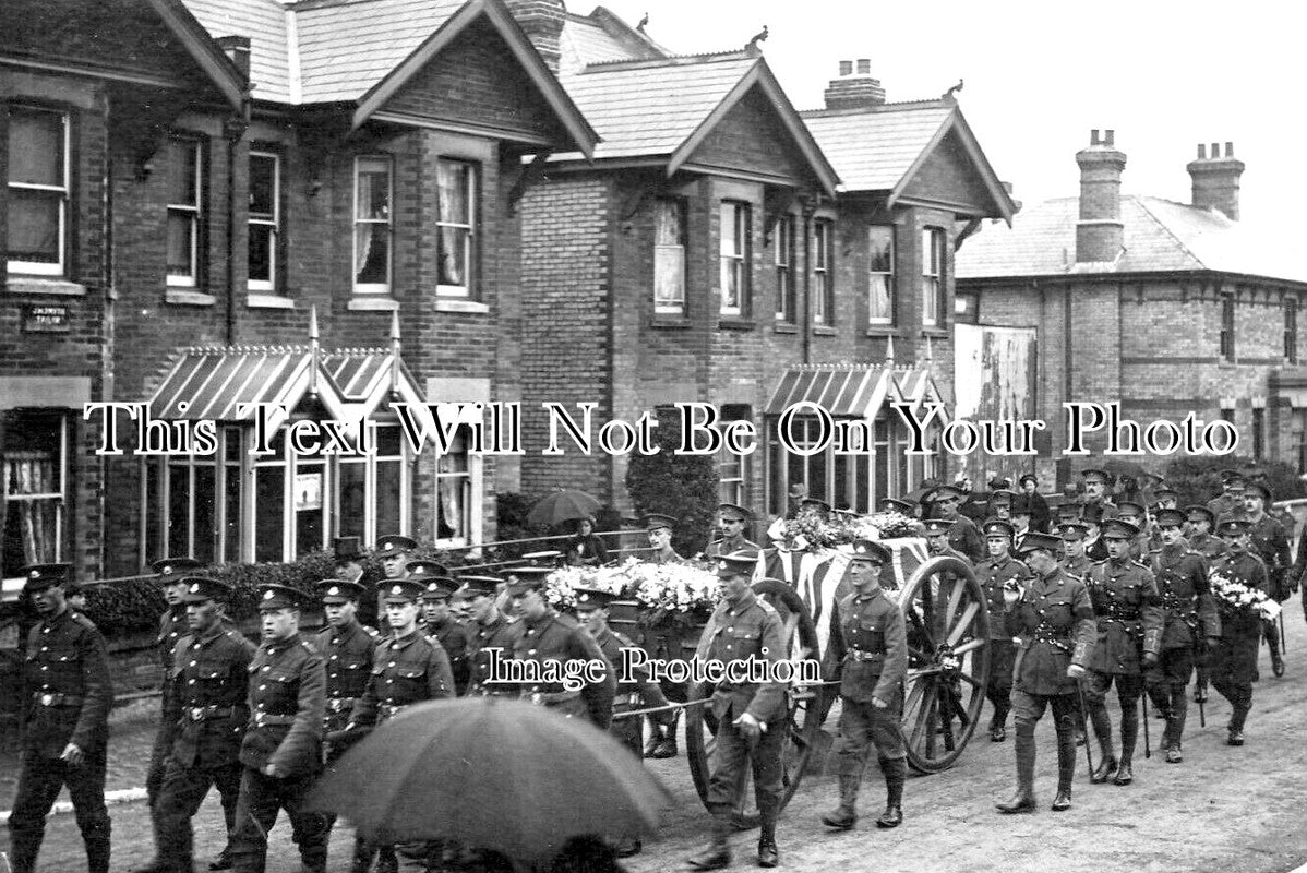 DO 2275 - Military Funeral, Boscombe, Dorset c1915 WW1