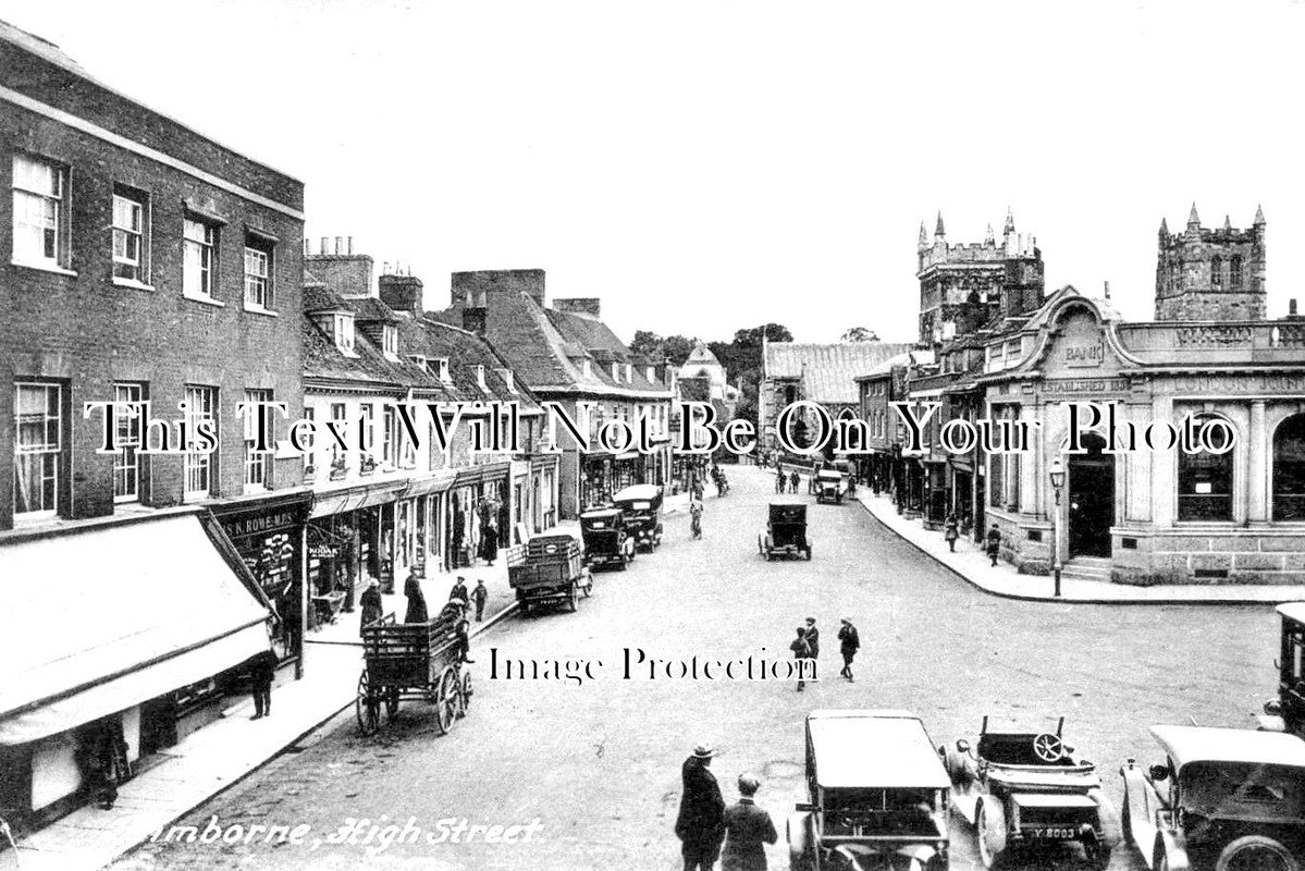 DO 2293 - High Street, Wimborne, Dorset