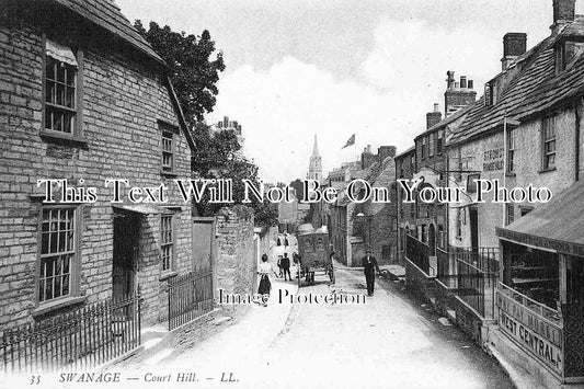 DO 231 - The Black Swan, Court Hill, Swanage, Dorset c1910