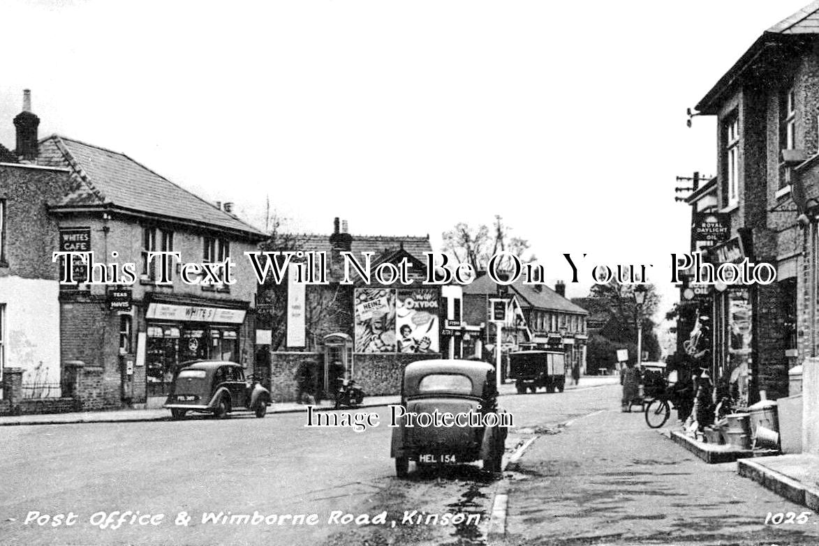 DO 2332 - Post Office & Wimborne Road, Kinson, Bournemouth, Dorset