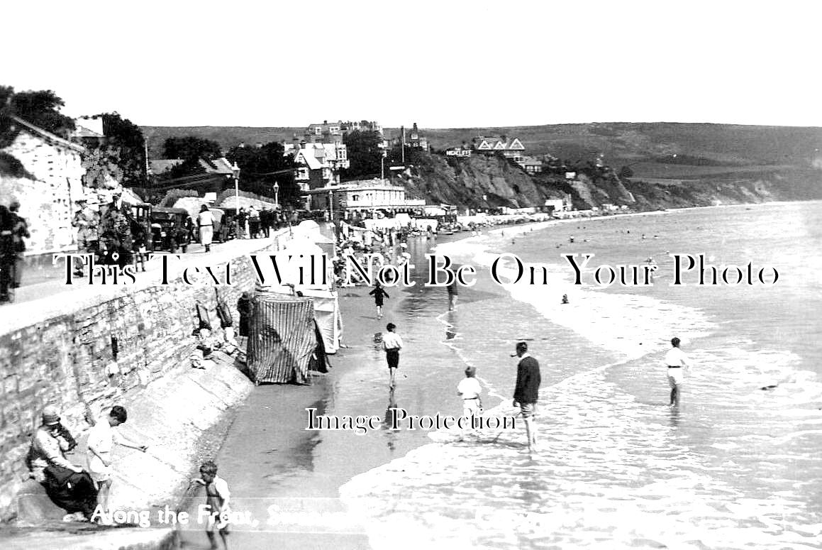 DO 2341 - Along The Front, Swanage, Dorset c1930