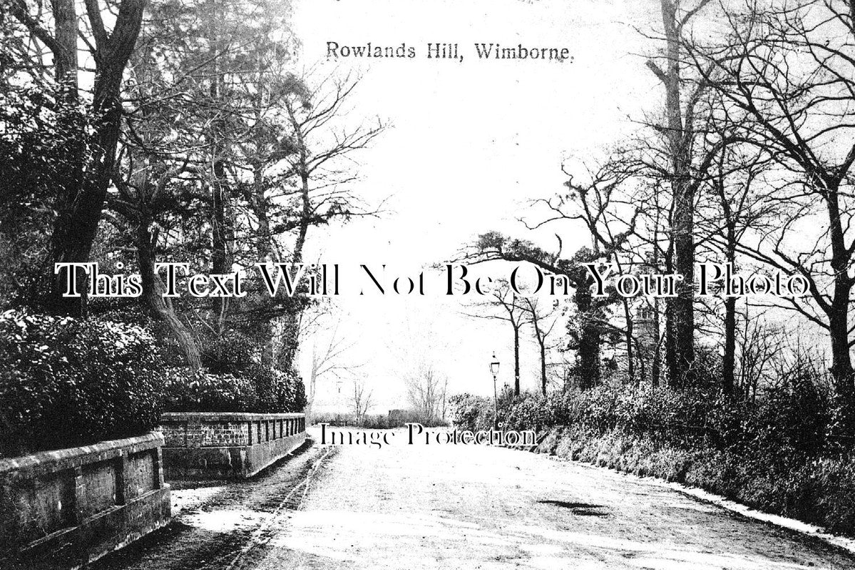 DO 2345 - Rowlands Hill, Wimborne, Dorset c1907