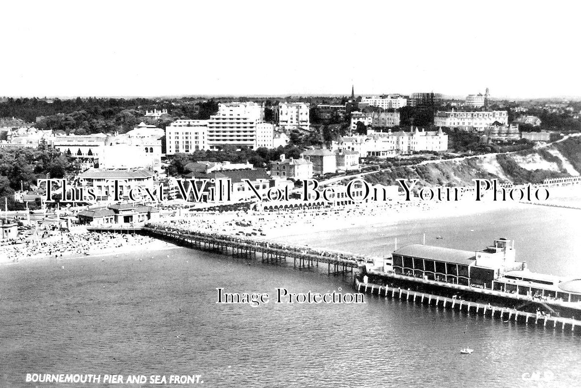 DO 2356 - Bournemouth Pier & Sea Front, Dorset c1955