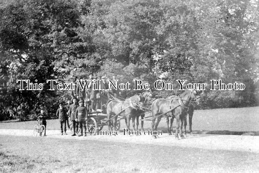 DO 2406 - Wimborne Fire Brigade, Poole, Dorset c1911