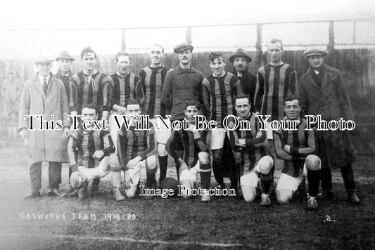 DO 2413 - Bournemouth Gasworks Football Team, Dorset 1919-20