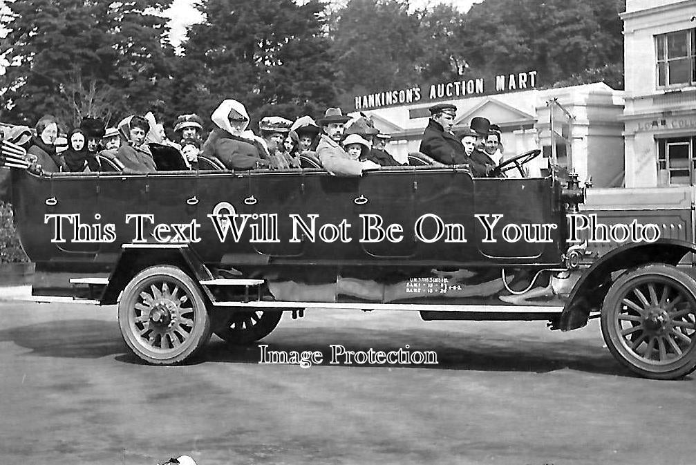 DO 2431 - Charabanc At Bournemouth, Dorset c1913