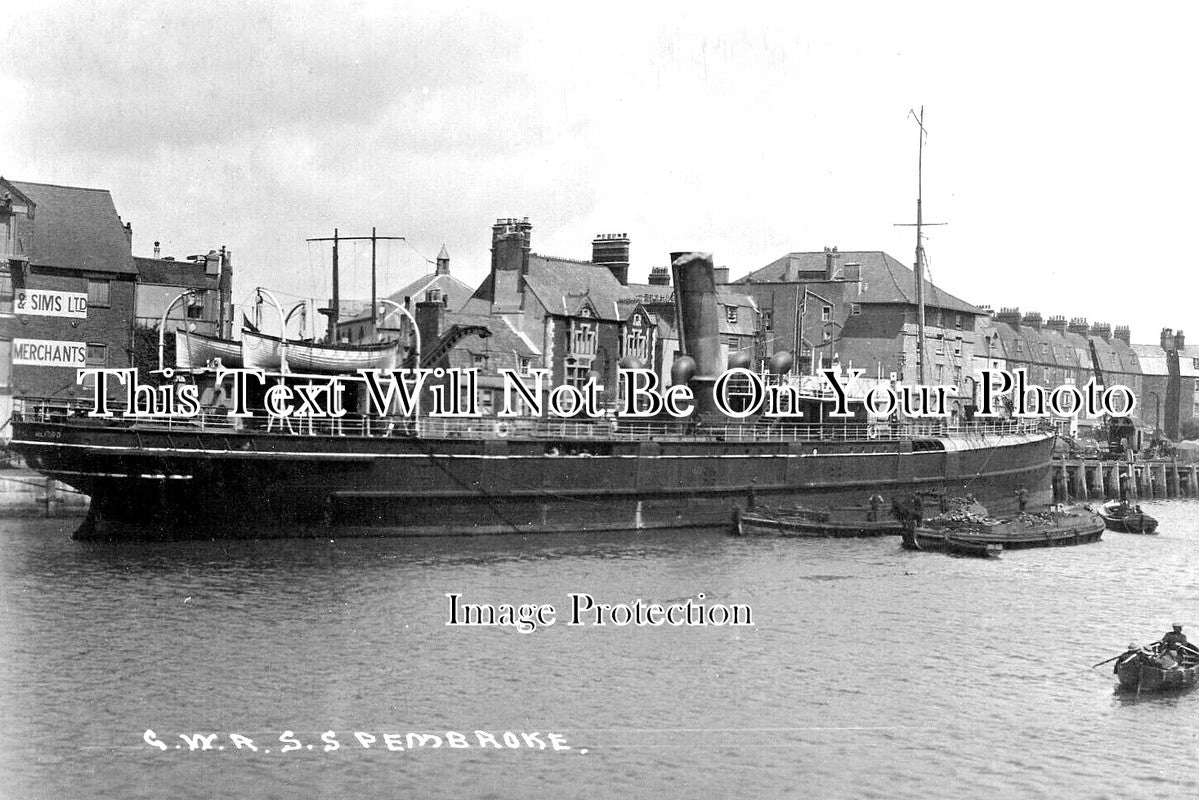 DO 2441 - GWR SS Pembroke Ship, Weymouth Docks, Dorset