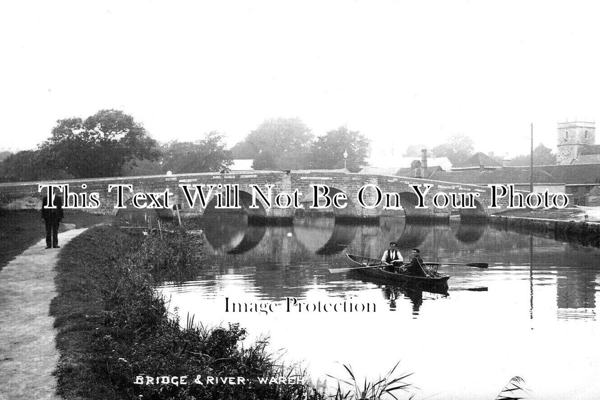 DO 2454 - Bridge & River, Wareham, Dorset c1911