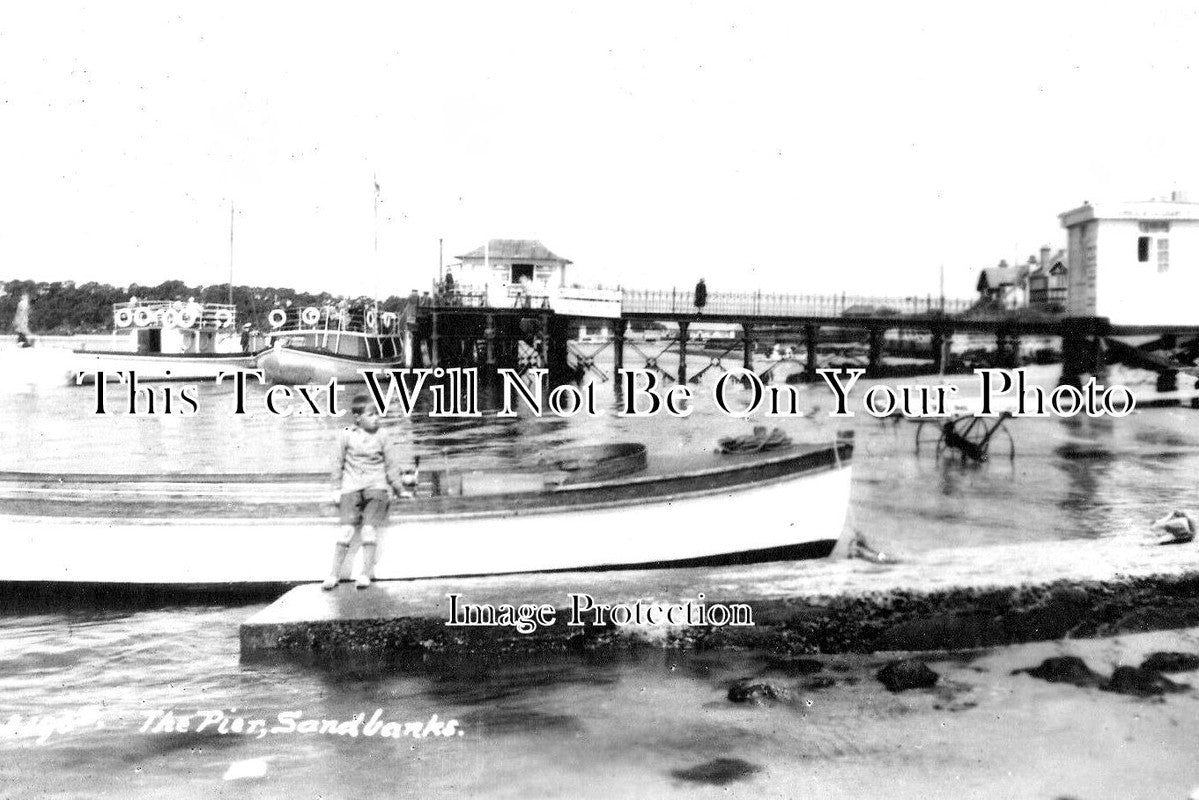 DO 2492 - The Pier, Sandbanks, Dorset c1928