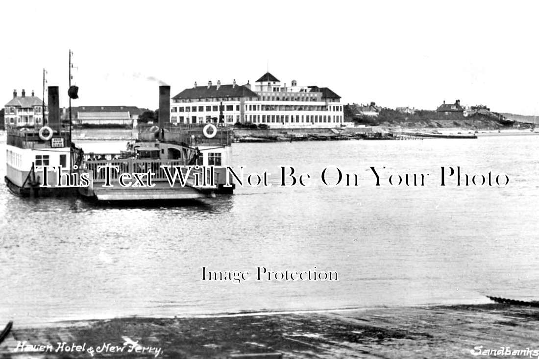 DO 2530 - Haven Hotel & New Ferry, Sandbanks, Dorset c1935