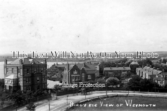 DO 255 - Bird's Eye View Of Weymouth, Dorset