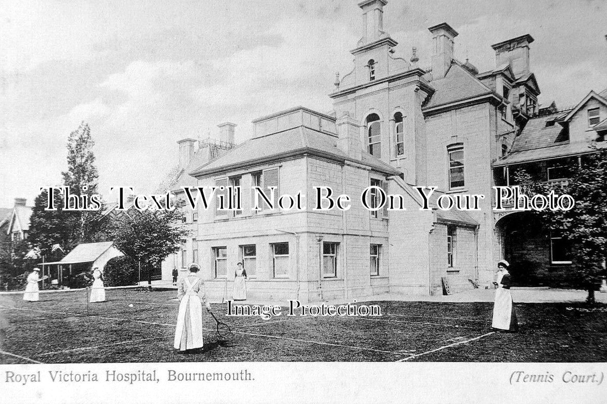 DO 2556 - Tennis Court, Royal Victoria Hospital, Bournemouth, Dorset